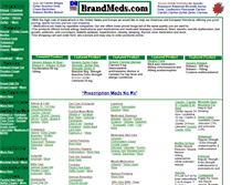 Tablet Screenshot of brandmeds.com